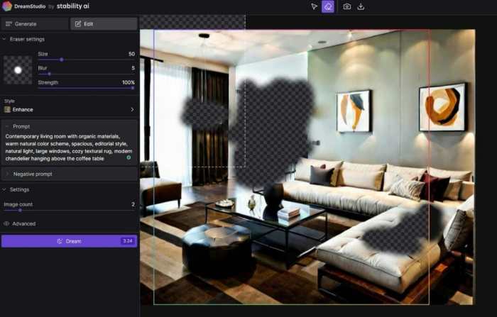 Best ai app for interior design