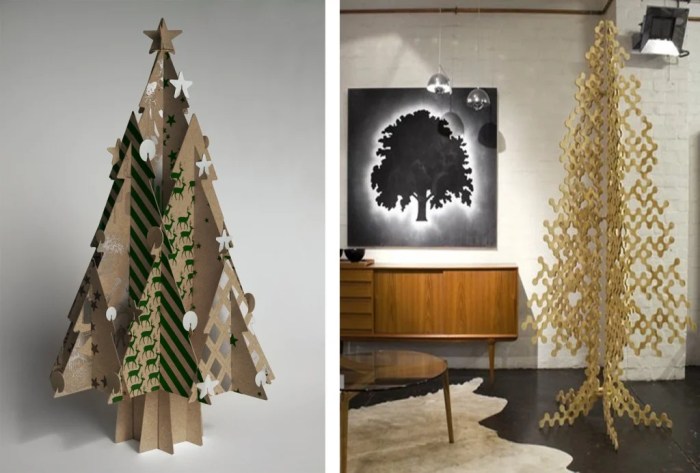 Christmas tree modern decor