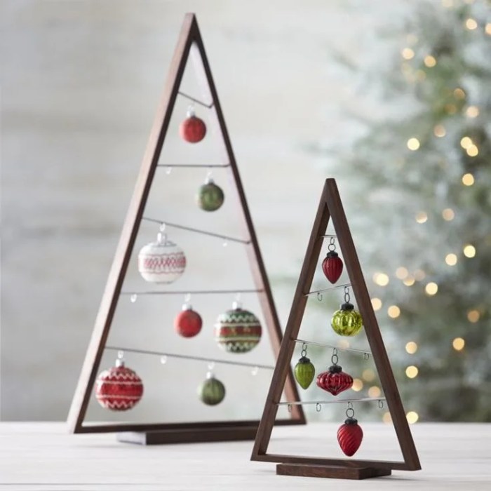 Christmas tree modern decor