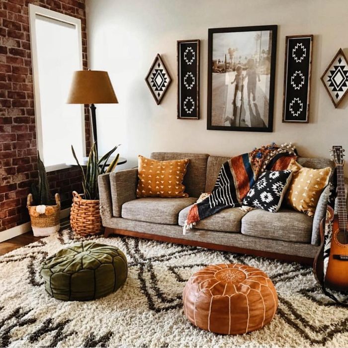 Boho modern wall decor